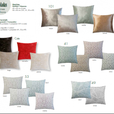 ALMOFADAS DECORATIVAS