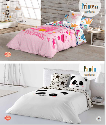 COLCHA PRINCESS/PANDA