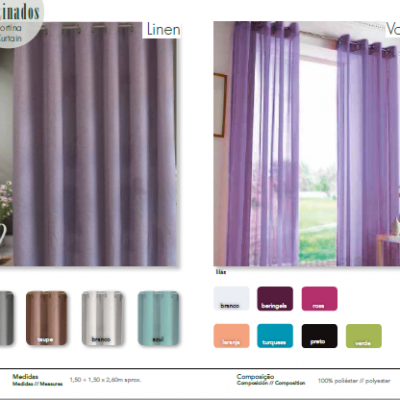 CORTINADO LINEN/ /VOILE.